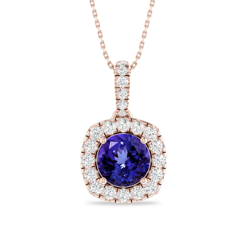 Rose Gold - Tanzanite