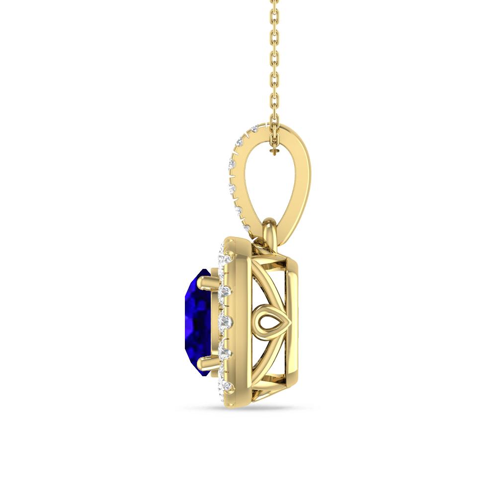 Yellow Gold - Tanzanite