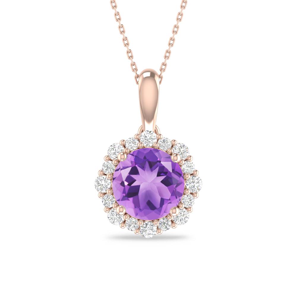 Rose Gold - Amethyst