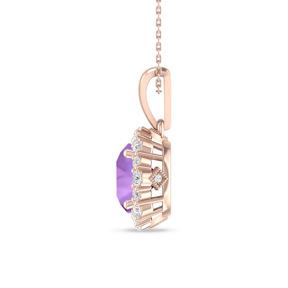 Rose Gold - Amethyst