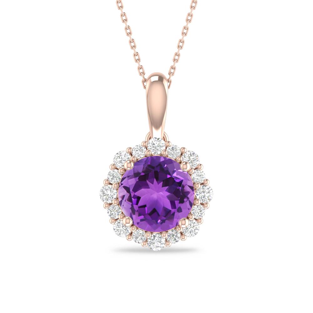 Rose Gold - Amethyst