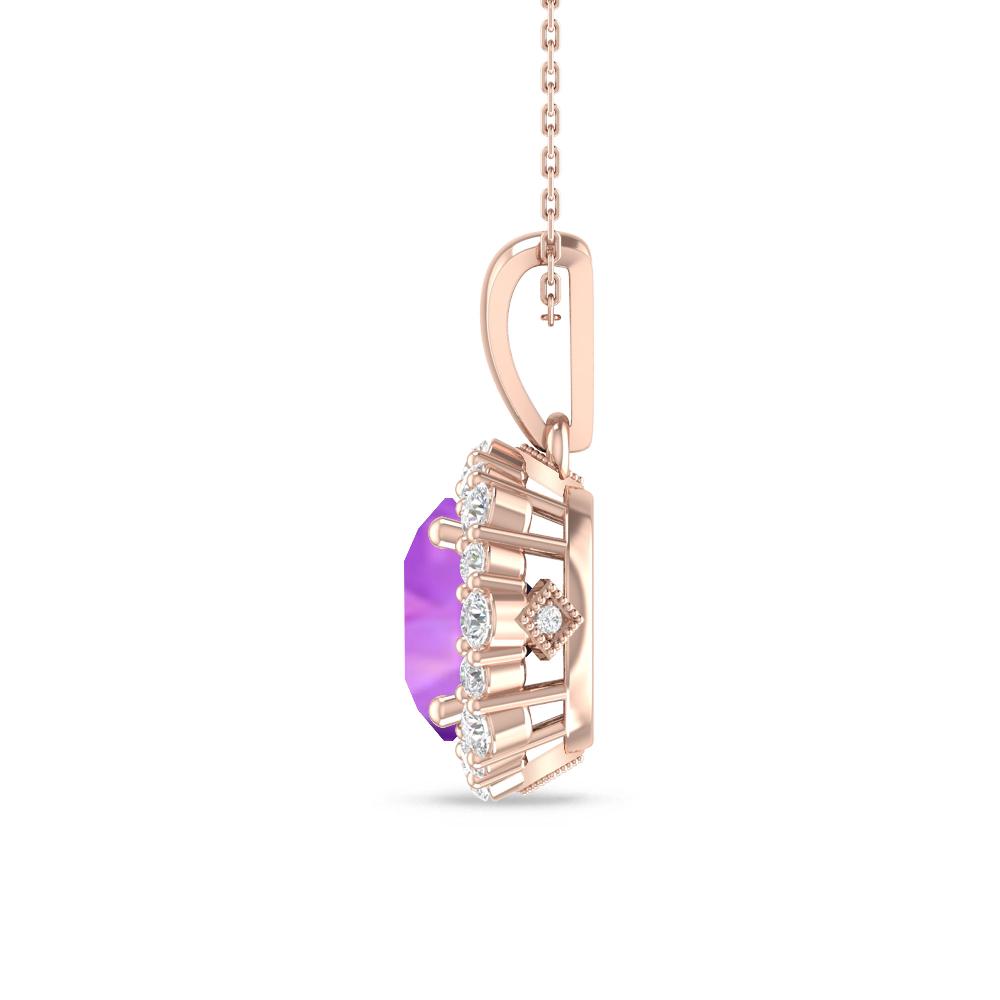 Rose Gold - Amethyst