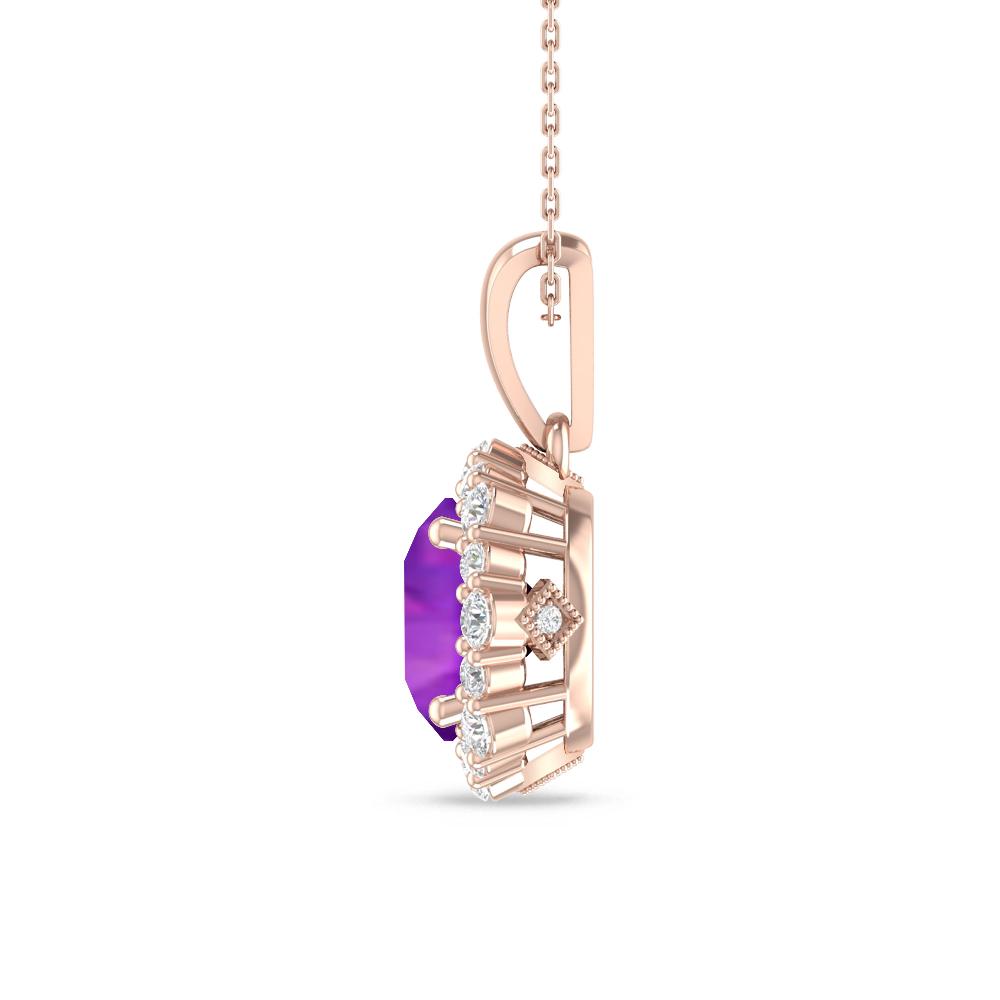Rose Gold - Amethyst