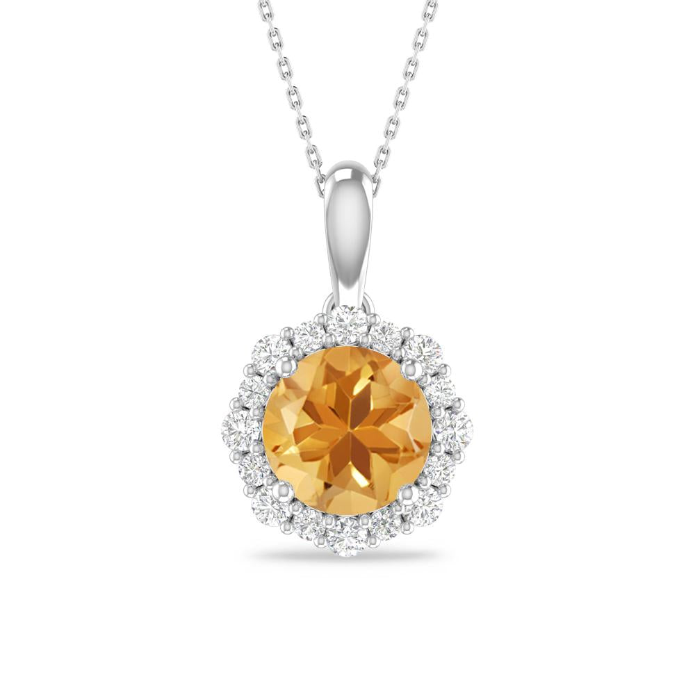 White Gold - Citrine