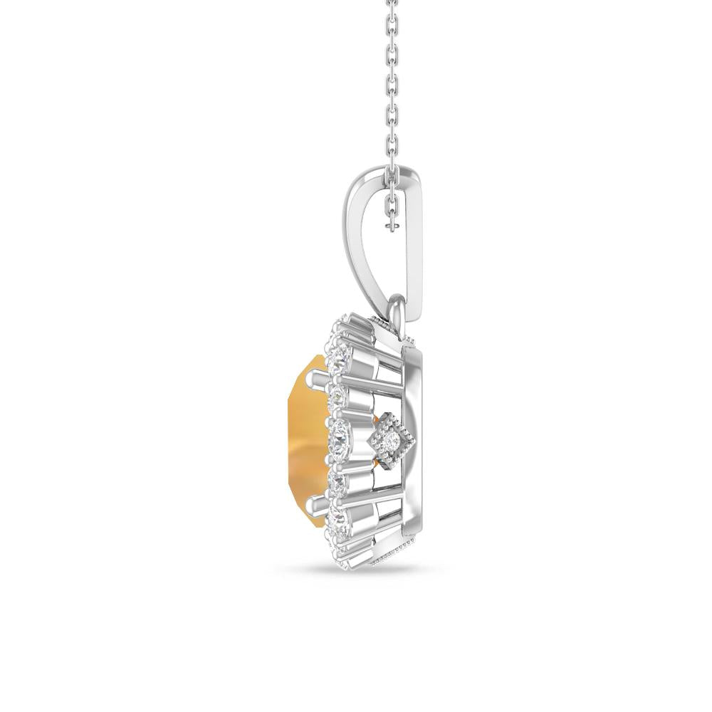 White Gold - Citrine