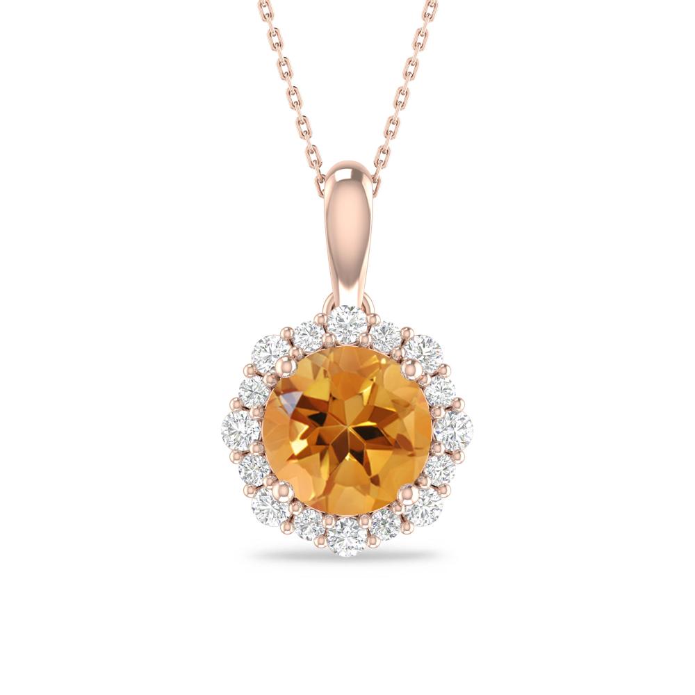 Rose Gold - Citrine