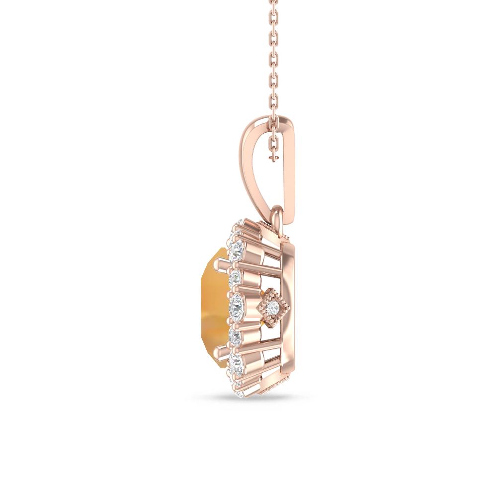 Rose Gold - Citrine