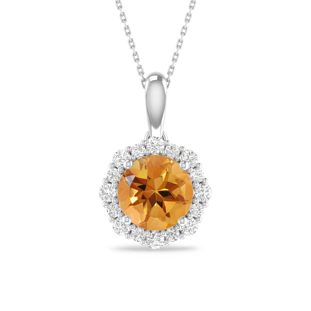 White Gold - Citrine