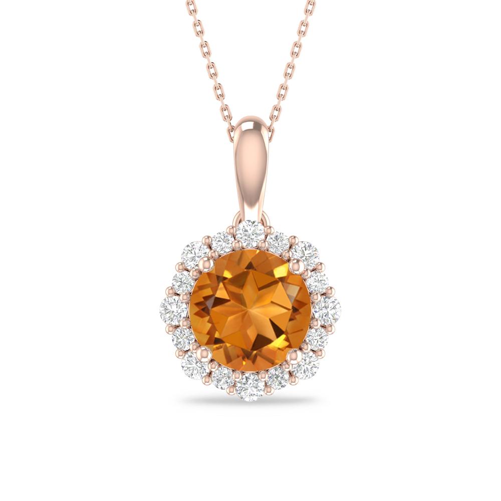 Rose Gold - Citrine