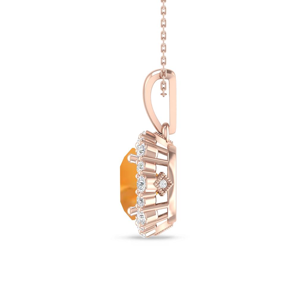 Rose Gold - Citrine