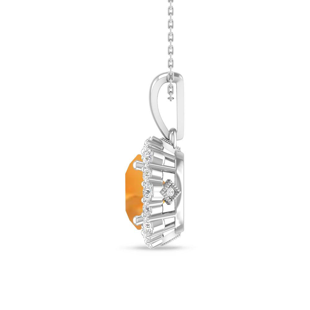 White Gold - Citrine