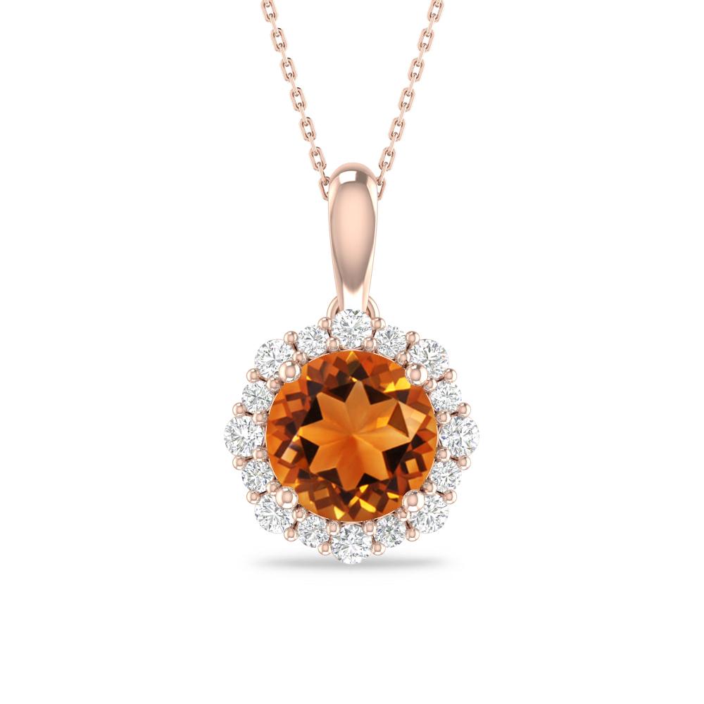 Rose Gold - Citrine