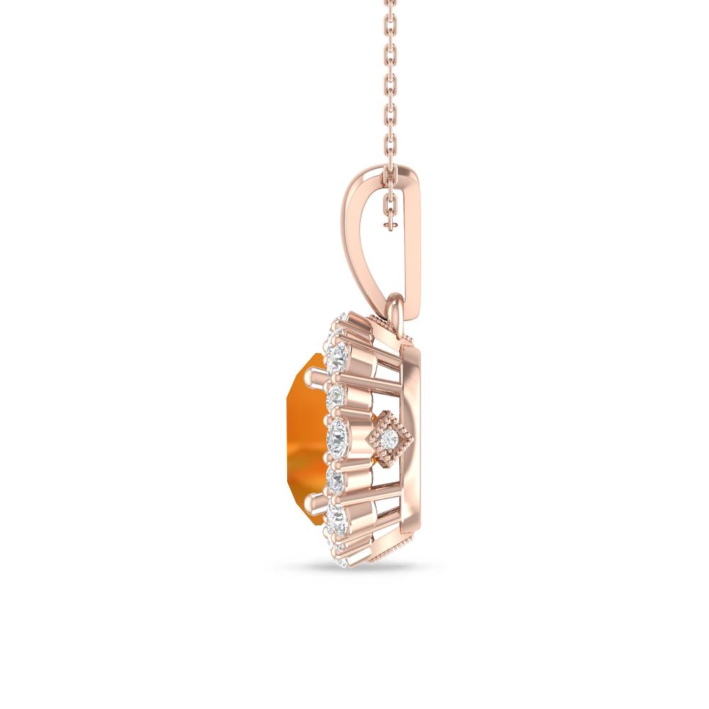 Rose Gold - Citrine