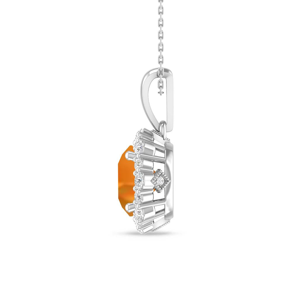White Gold - Citrine