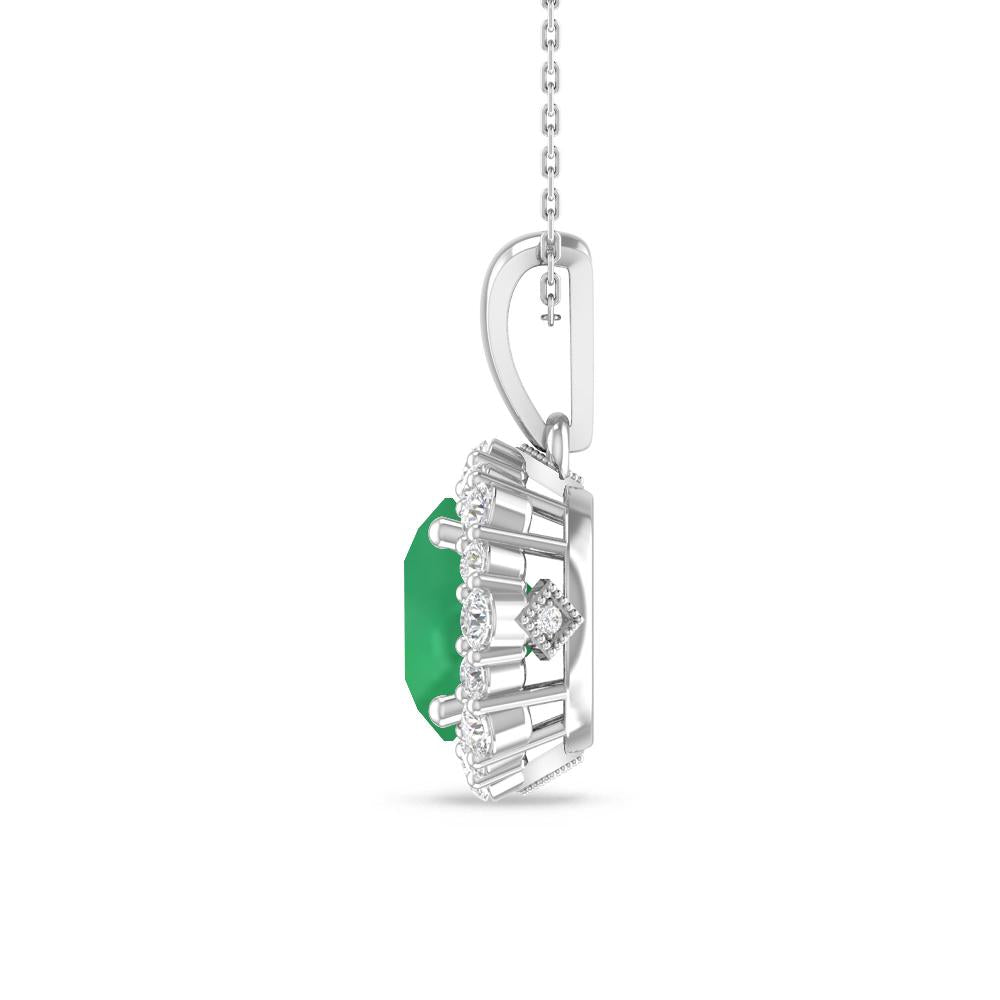White Gold - Emerald