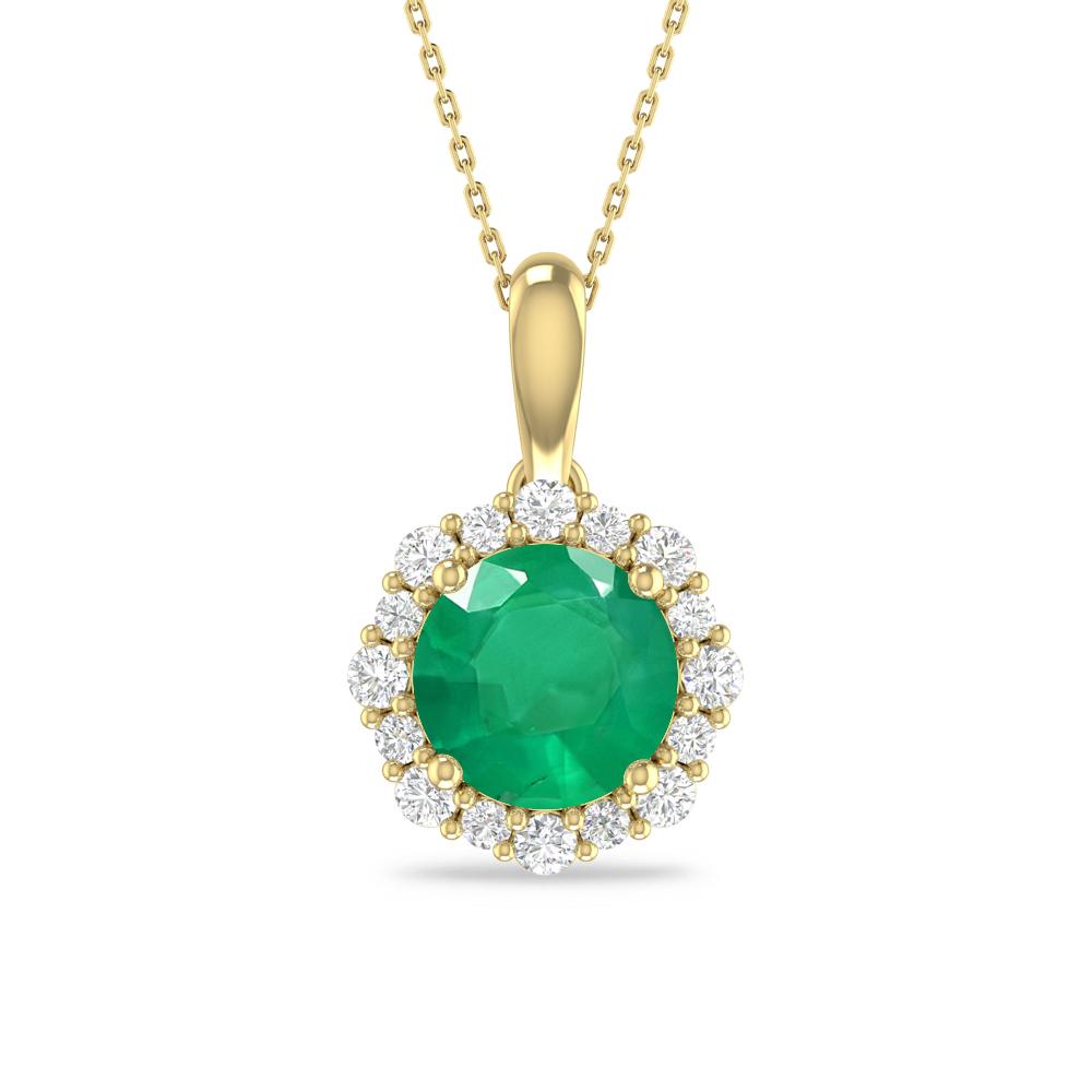 Yellow Gold - Emerald