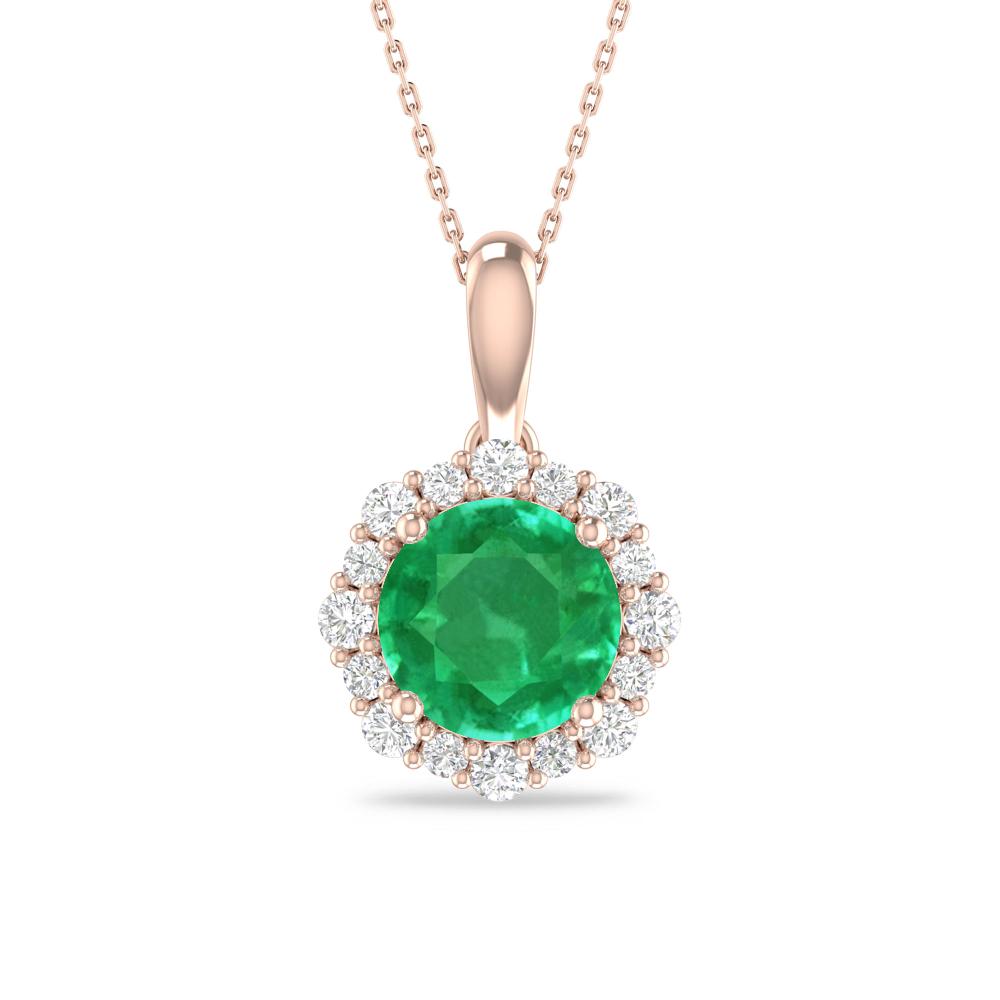 Rose Gold - Emerald
