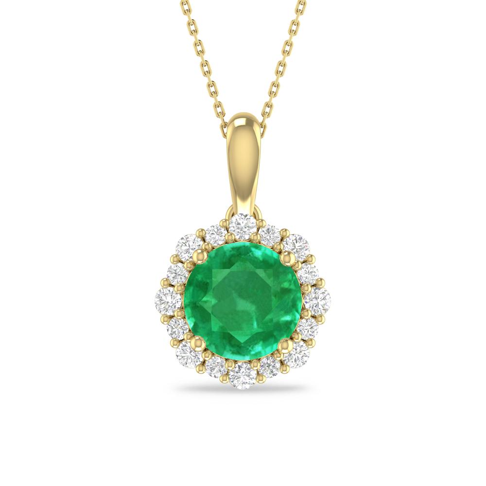 Yellow Gold - Emerald