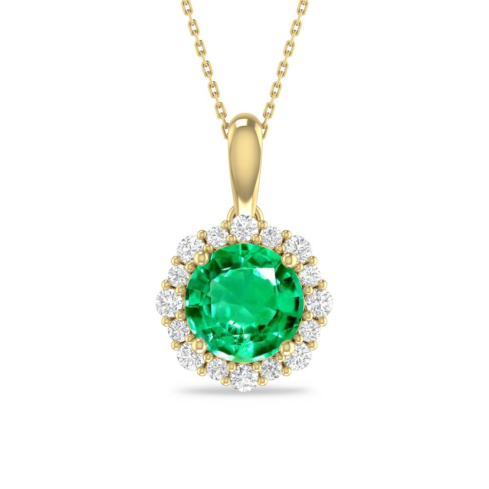 Yellow Gold - Emerald