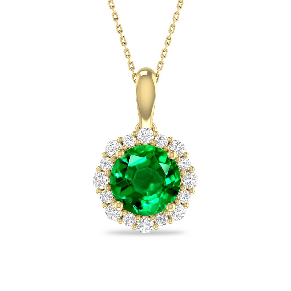 Yellow Gold - Emerald