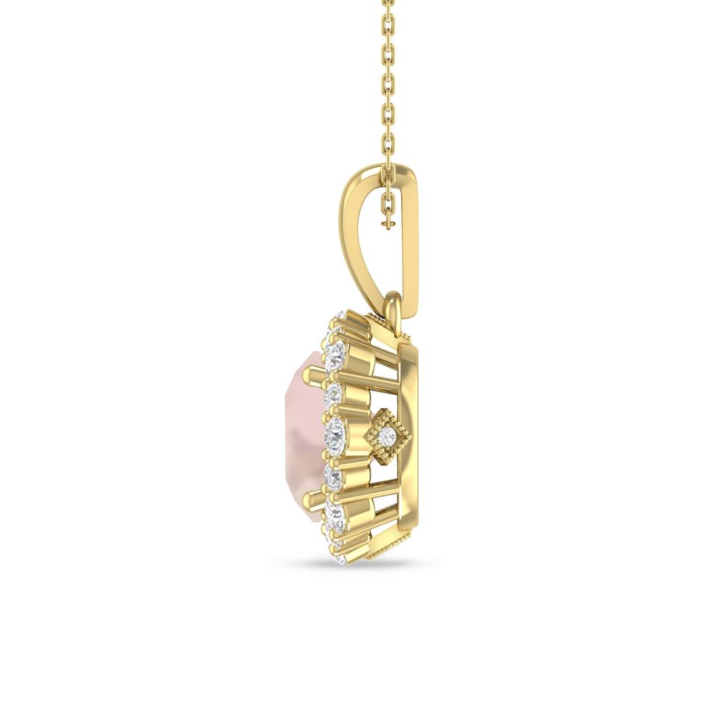 Yellow Gold - Morganite