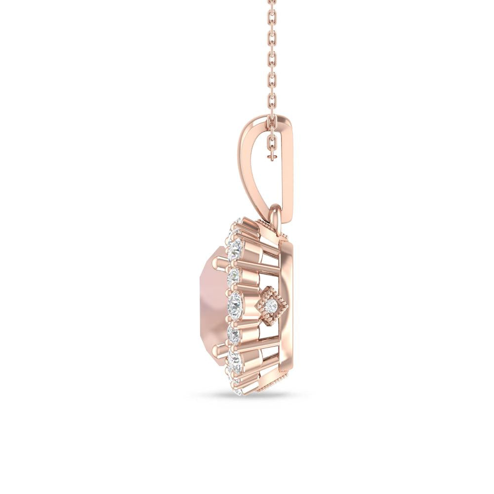 Rose Gold - Morganite