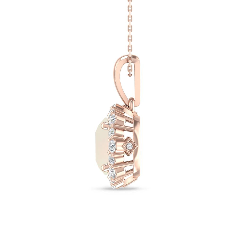 Rose Gold - Opal