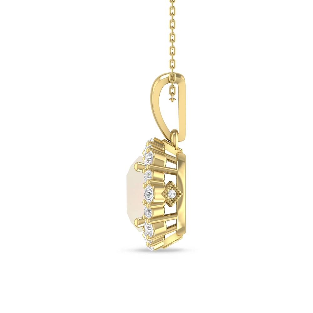 Yellow Gold - Opal