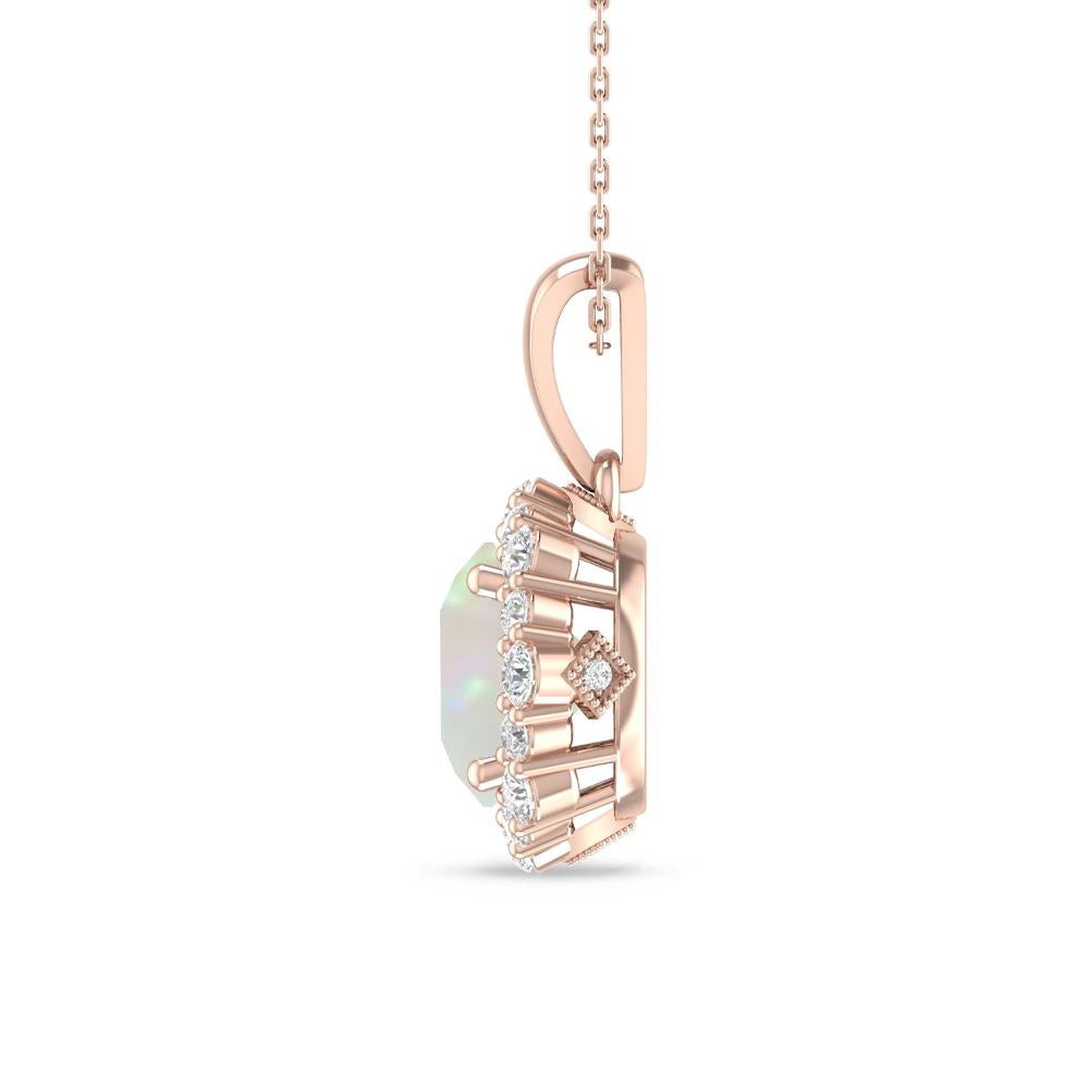 Rose Gold - Opal