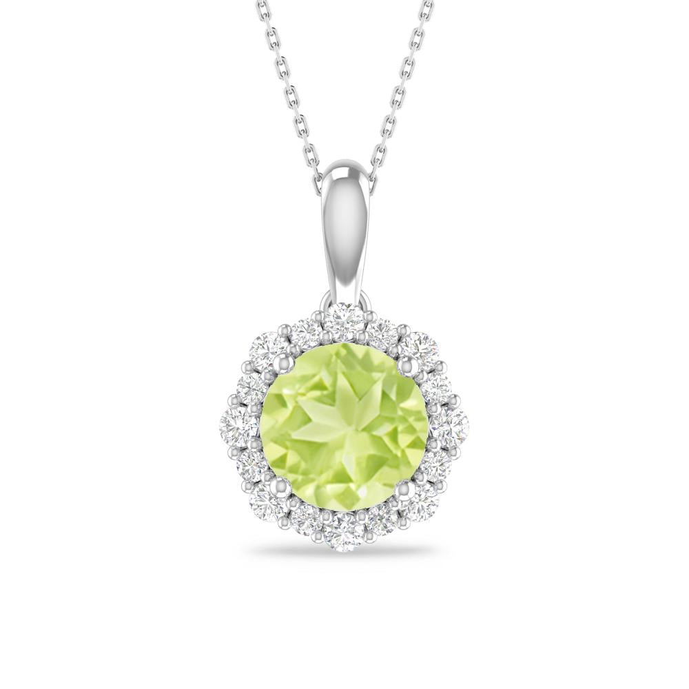White Gold - Peridot