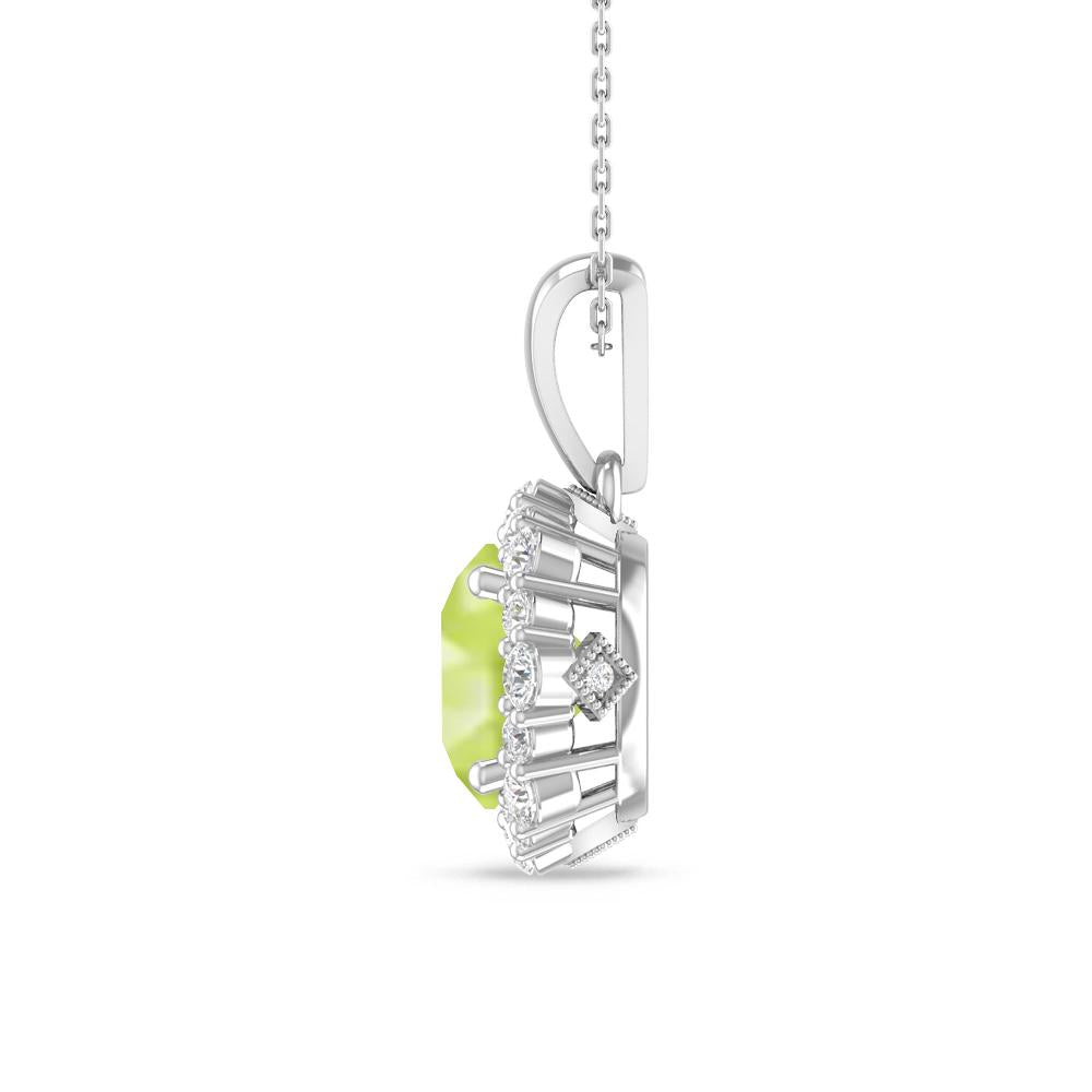 White Gold - Peridot
