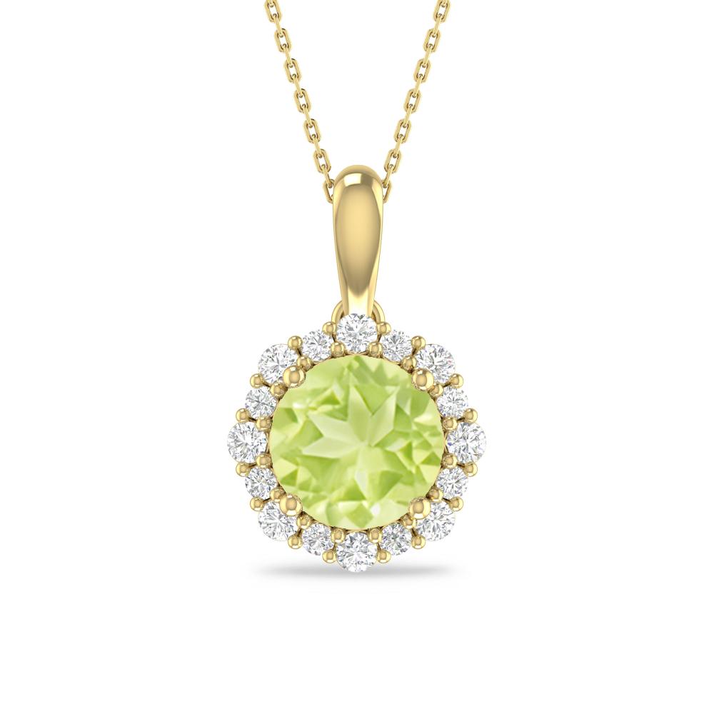 Yellow Gold - Peridot