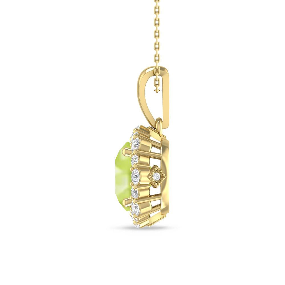 Yellow Gold - Peridot