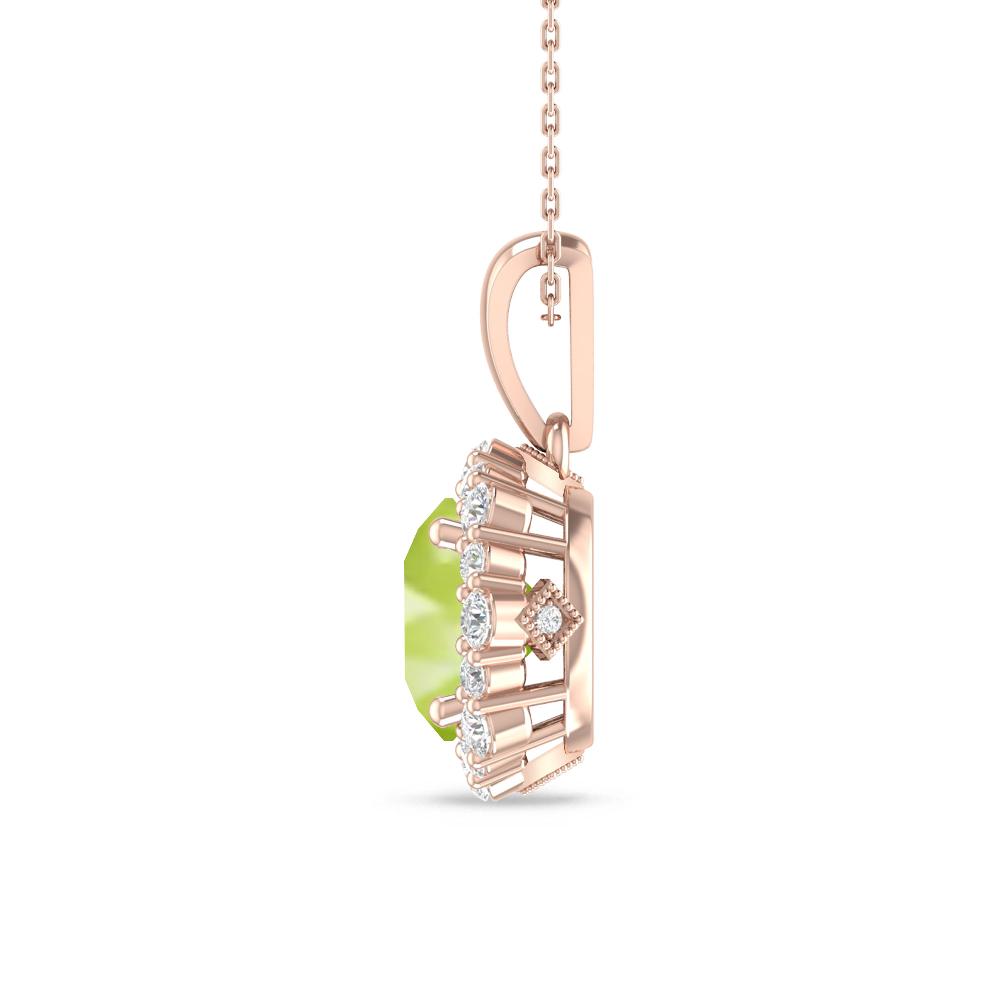 Rose Gold - Peridot