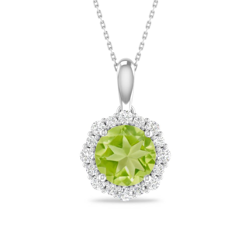 White Gold - Peridot