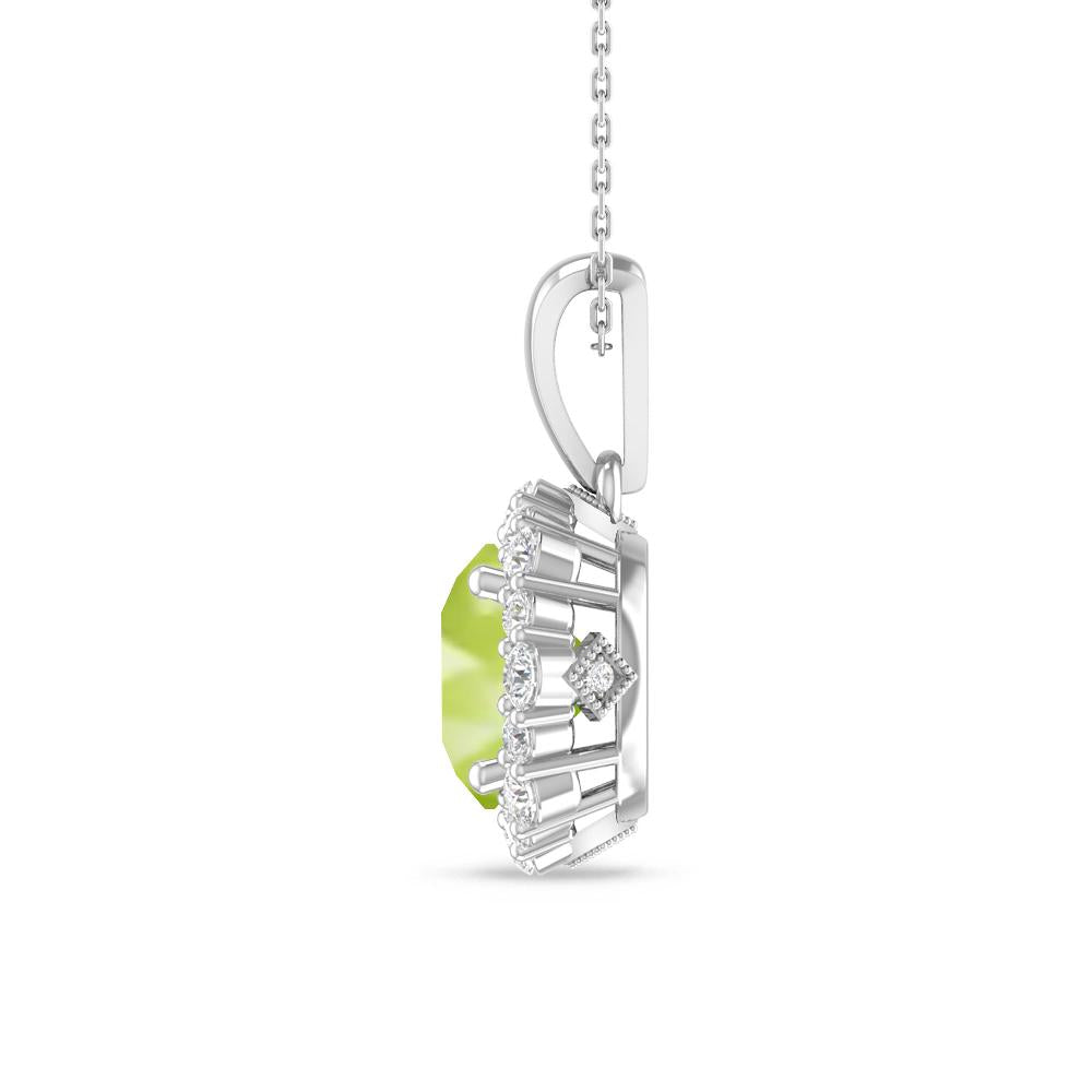 White Gold - Peridot