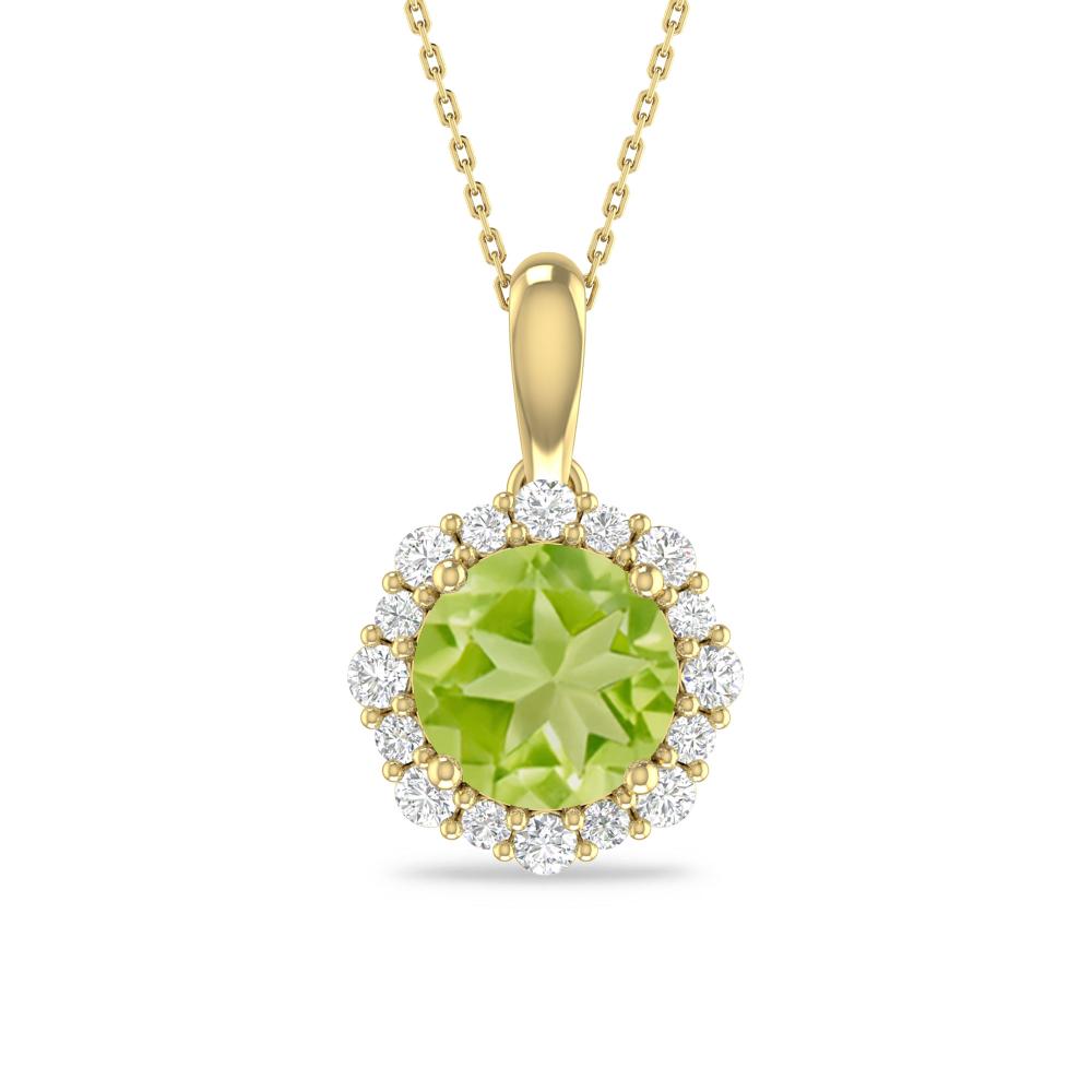Yellow Gold - Peridot
