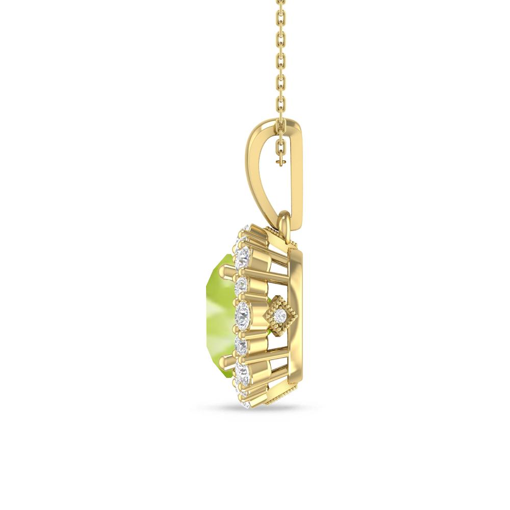 Yellow Gold - Peridot