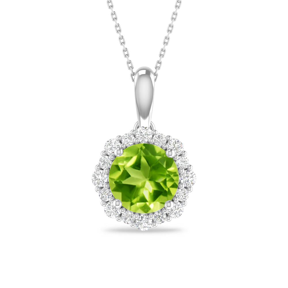 White Gold - Peridot