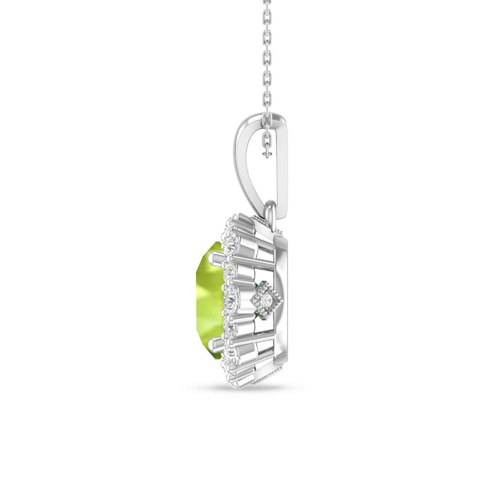 White Gold - Peridot