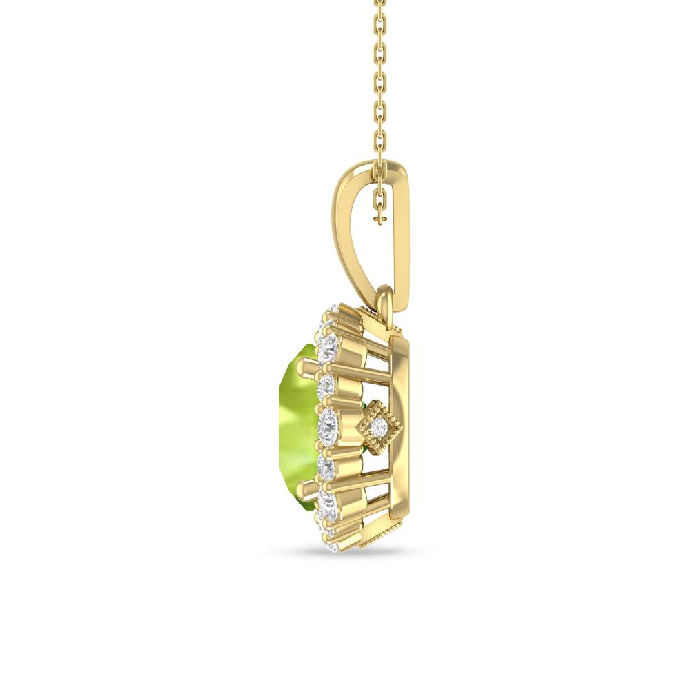 Yellow Gold - Peridot