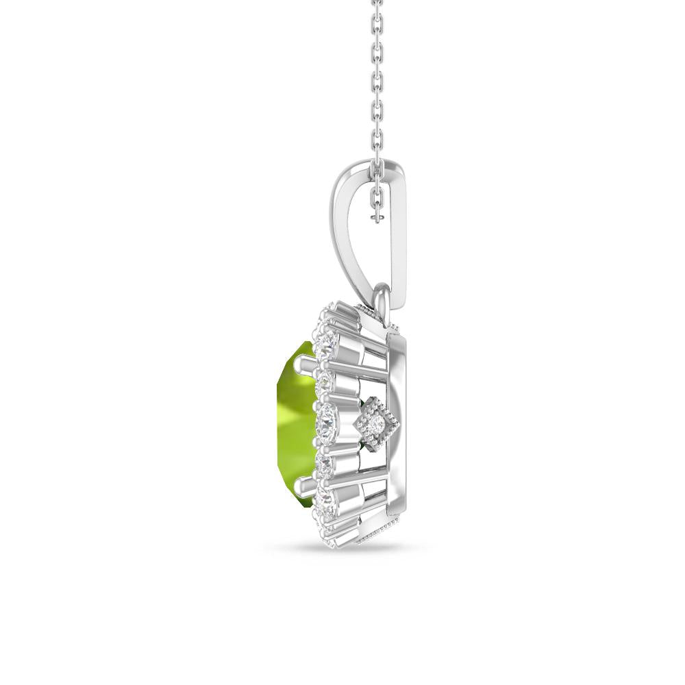 White Gold - Peridot