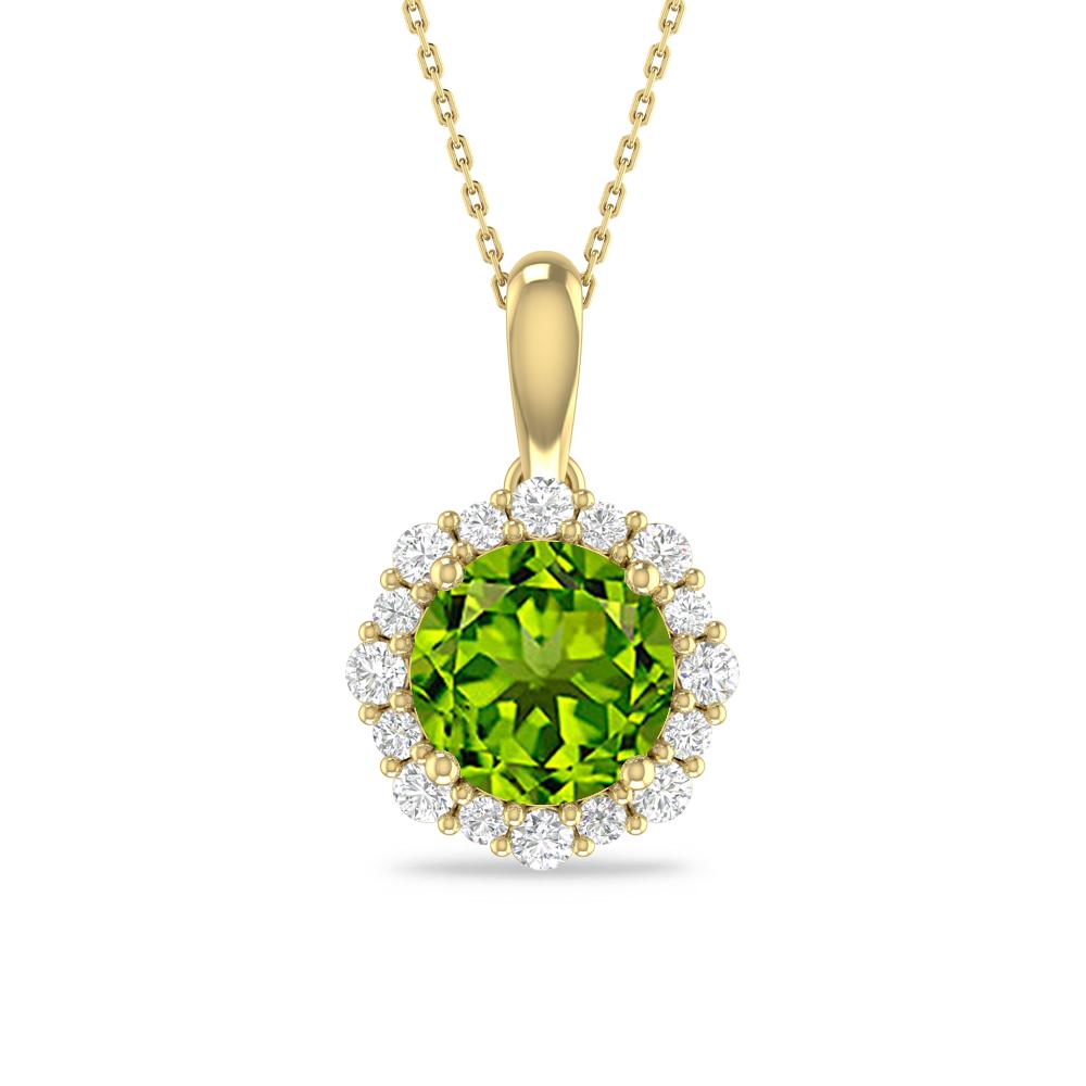 Yellow Gold - Peridot