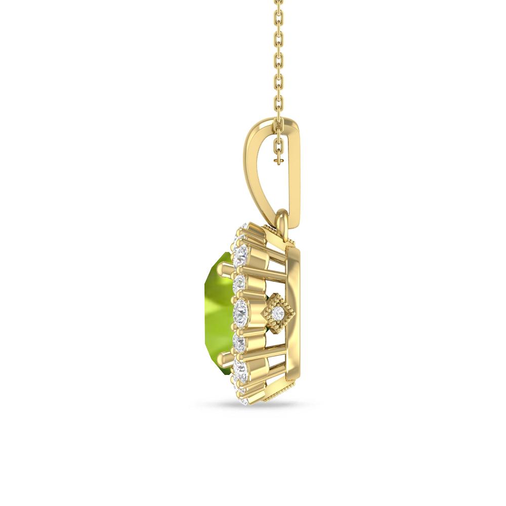 Yellow Gold - Peridot