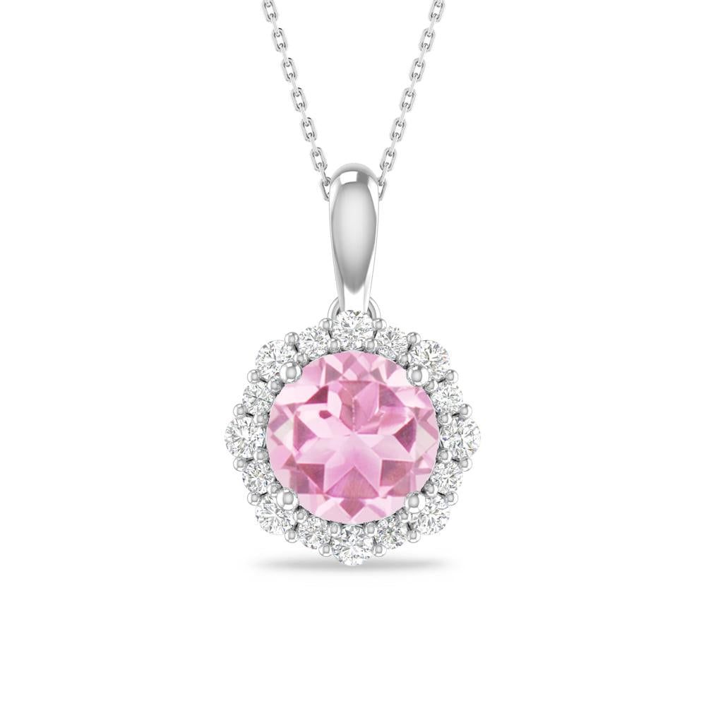 White Gold - Pink Tourmaline