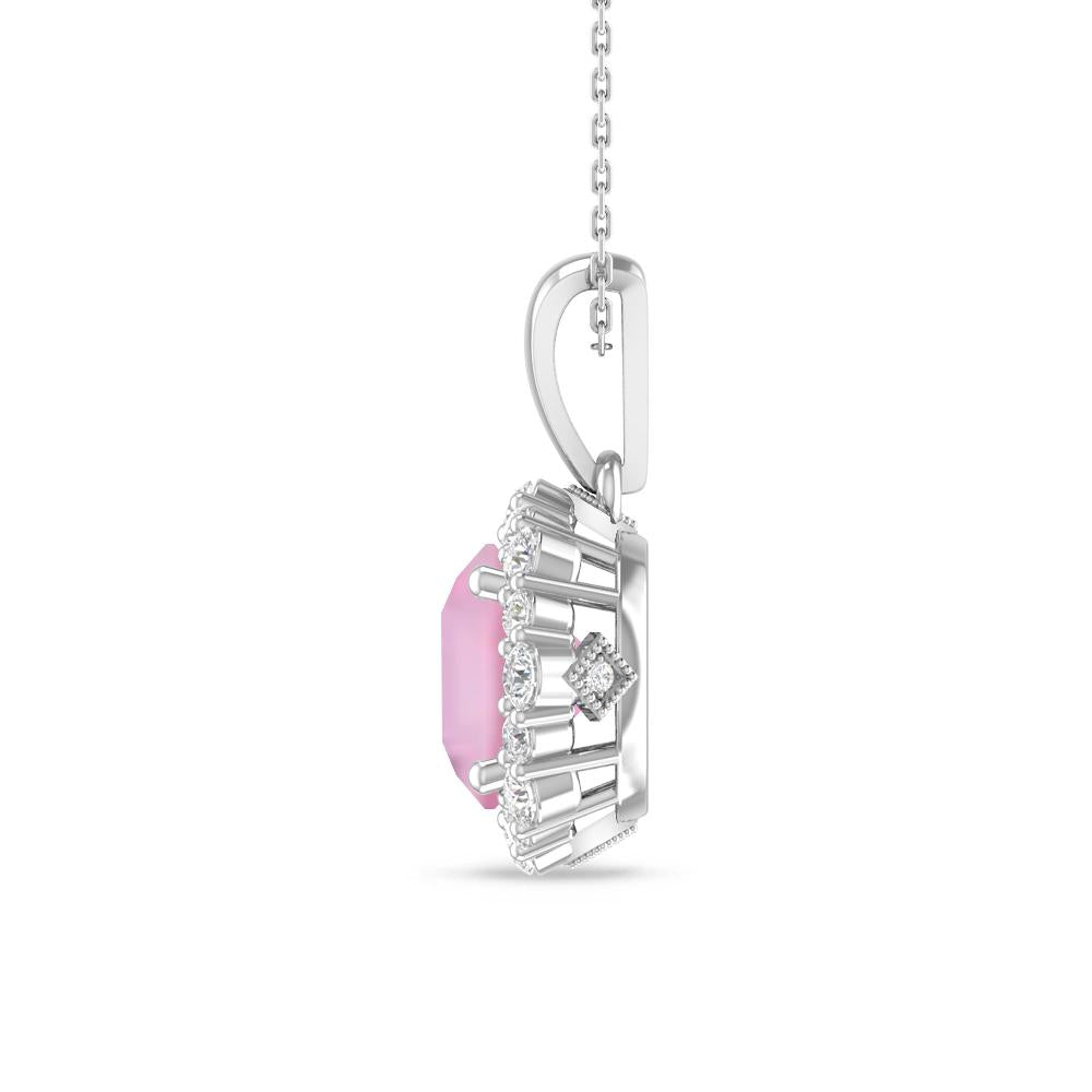 White Gold - Pink Tourmaline
