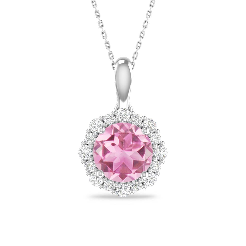 White Gold - Pink Tourmaline