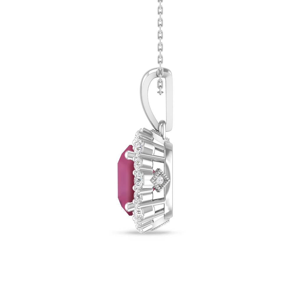 White Gold - Pink Tourmaline
