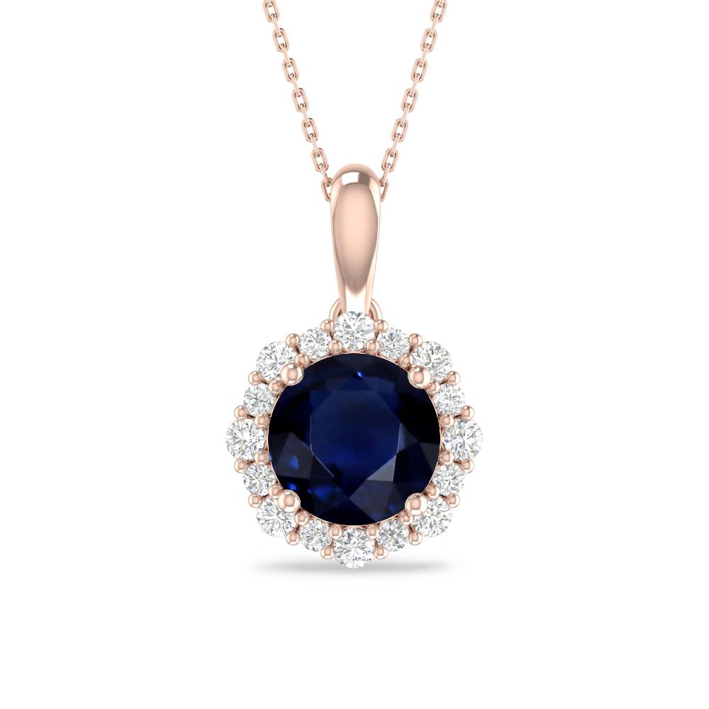 Rose Gold - Sapphire