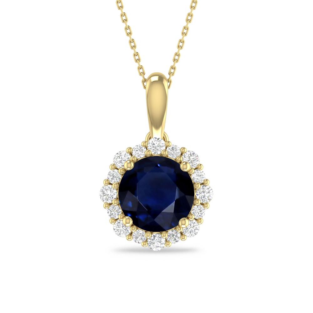 Yellow Gold - Sapphire